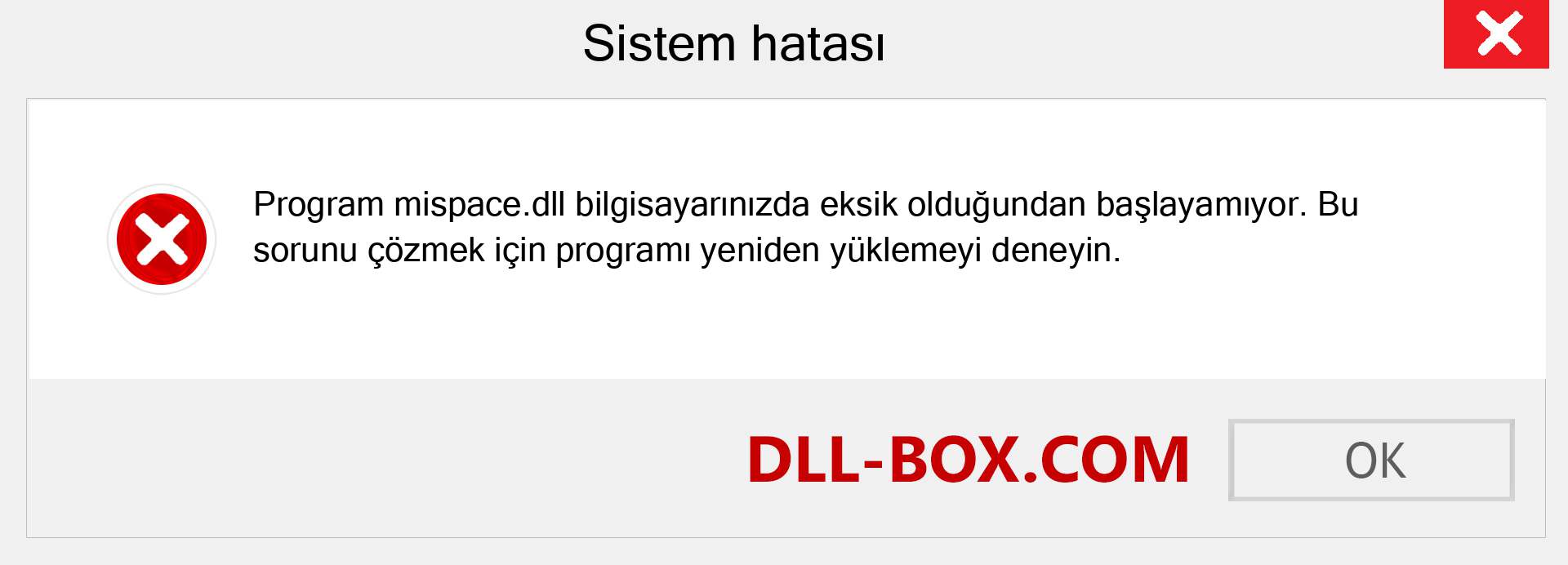 mispace.dll dosyası eksik mi? Windows 7, 8, 10 için İndirin - Windows'ta mispace dll Eksik Hatasını Düzeltin, fotoğraflar, resimler